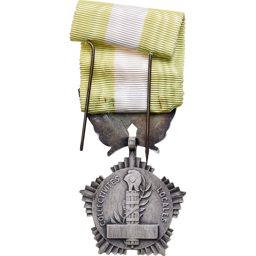 Francja, Collectivités locales, medal, Bardzo dobra jakość, Crouzat, Brąz