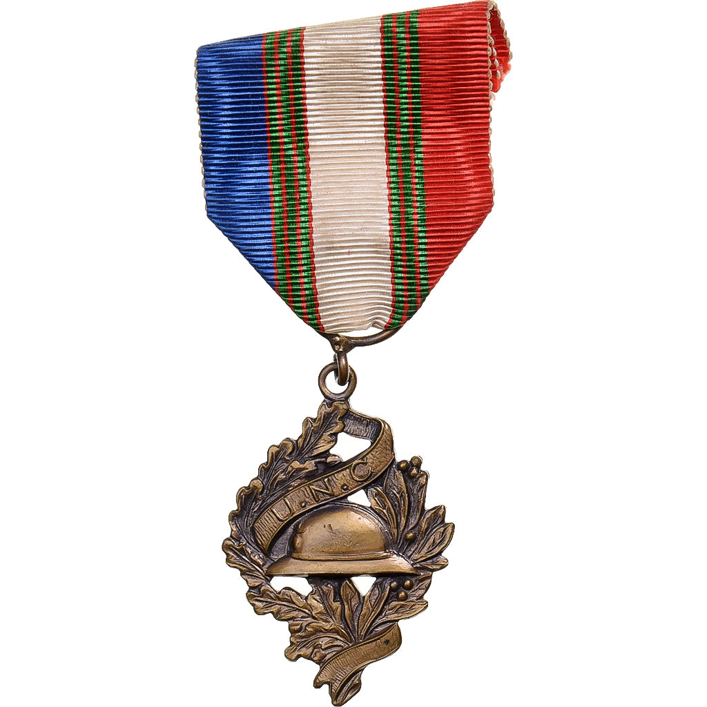 França, Mérite UNC, Droits des Combattants, medalha, Qualidade Muito Boa