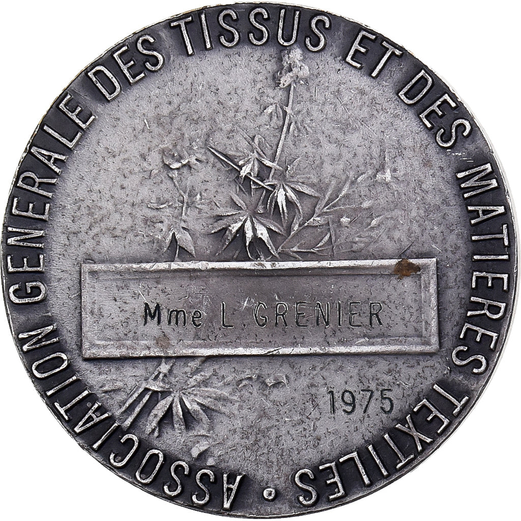 France, Medal, Association Générale des tissus et des matières textiles