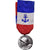 France, Marine Marchande, Honneur et Travail, Medal, 1972, Very Good Quality
