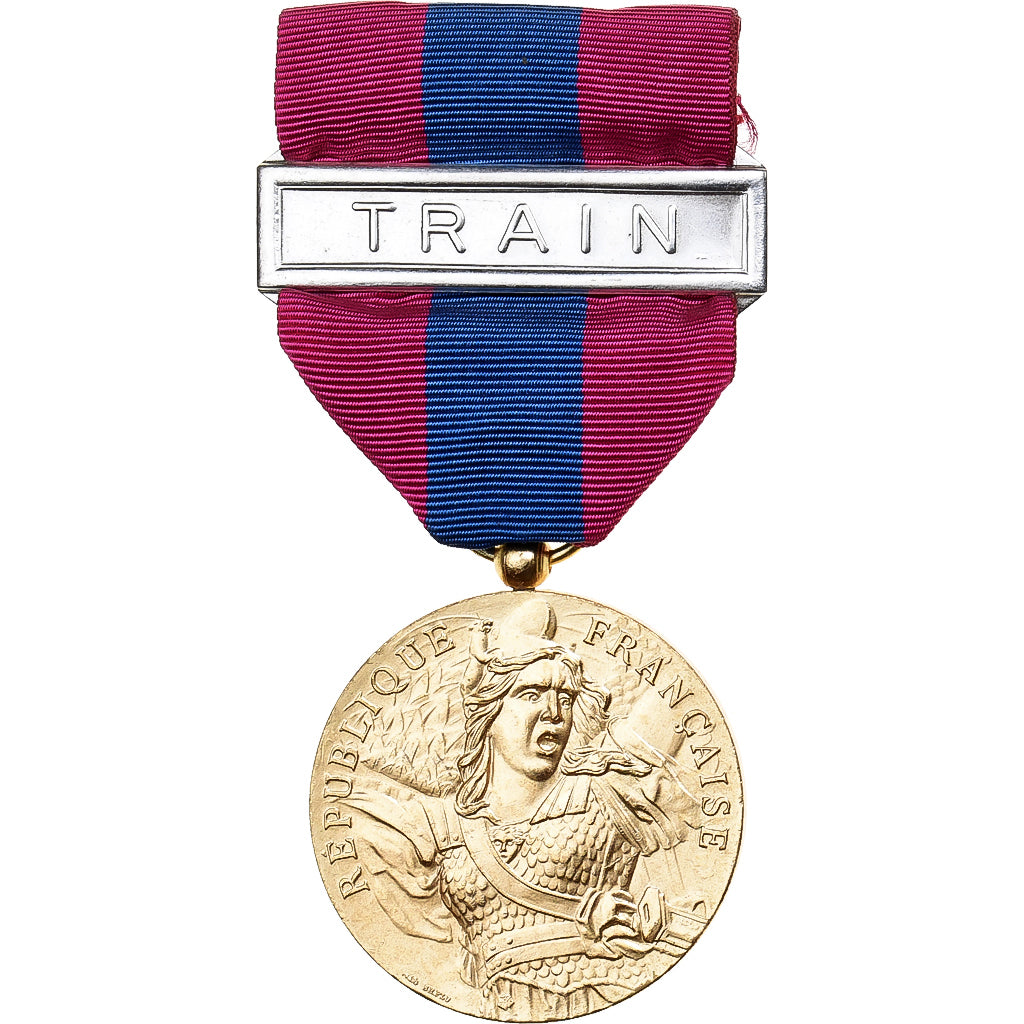 France, Défense Nationale, Armée, Nation, Train, Railway, Médaille, Excellent