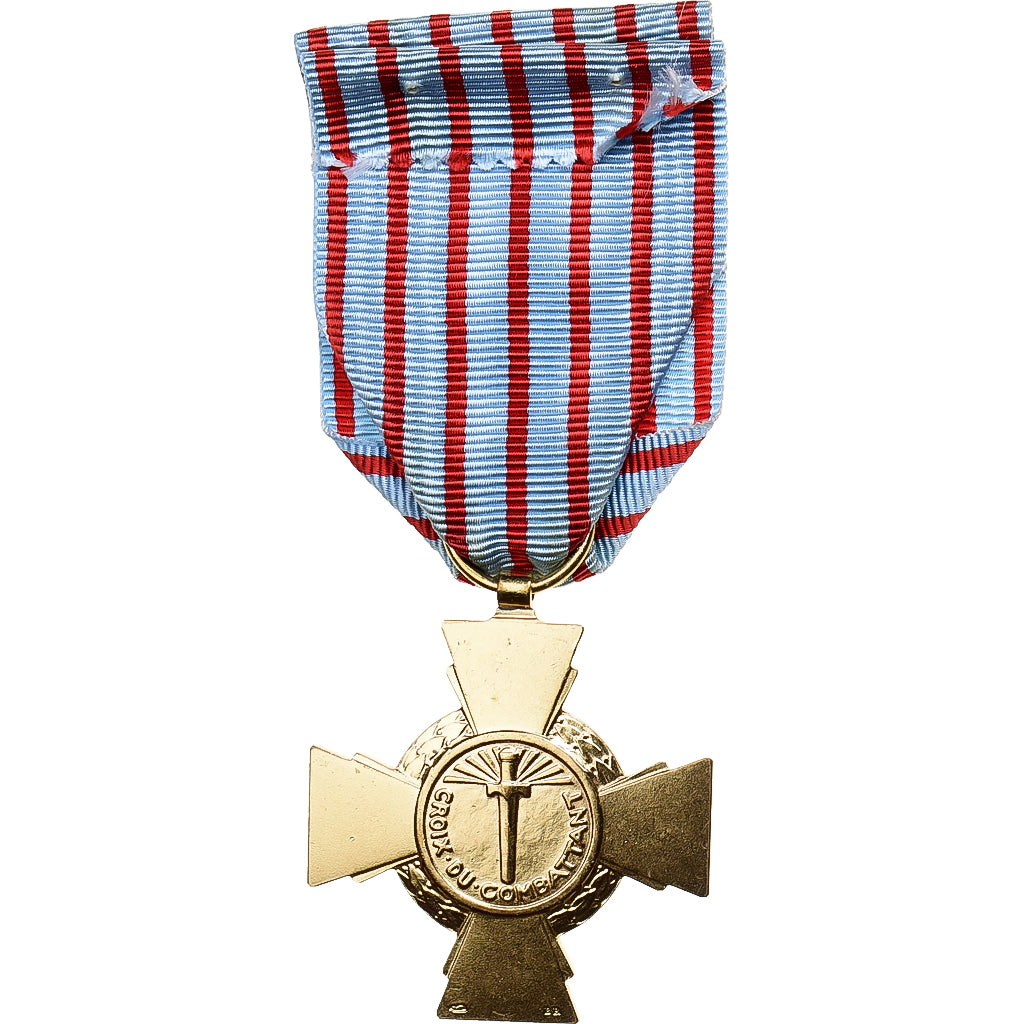 Frankrijk, Croix du Combattant, WAR, Medaille, Excellent Quality, Bronzen, 36