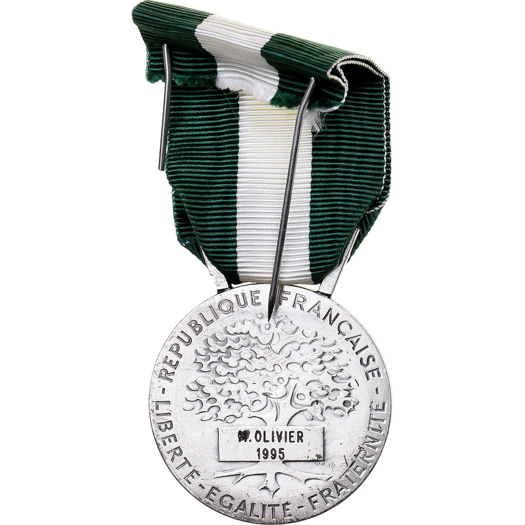 Francja, Honneur Communal, République Française, medal, 1995, Doskonała