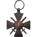 França, Croix de Guerre, medalha, 1939, Qualidade Muito Boa, Bronze, 36