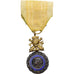 França, Troisième République, Valeur et Discipline, medalha, 1870, Qualidade