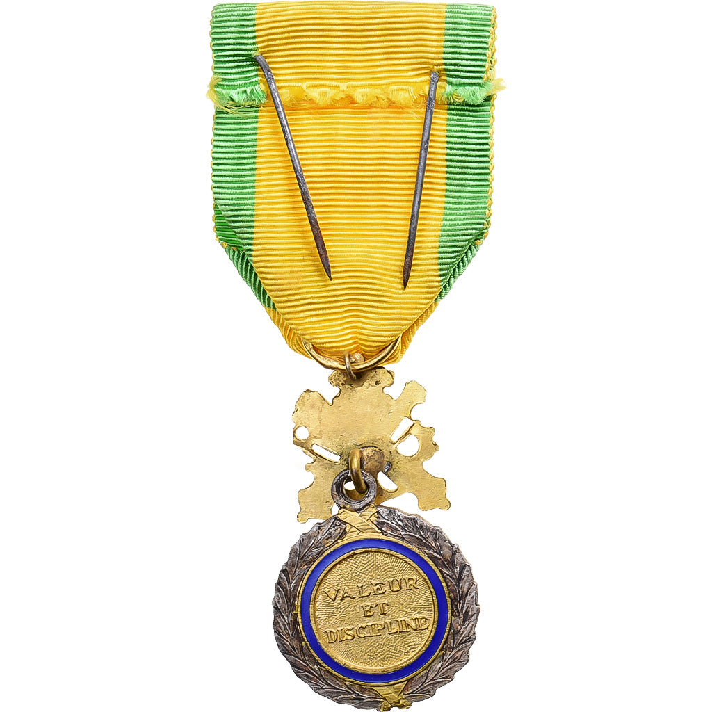 France, Troisième République, Valeur et Discipline, Médaille, 1870, Excellent