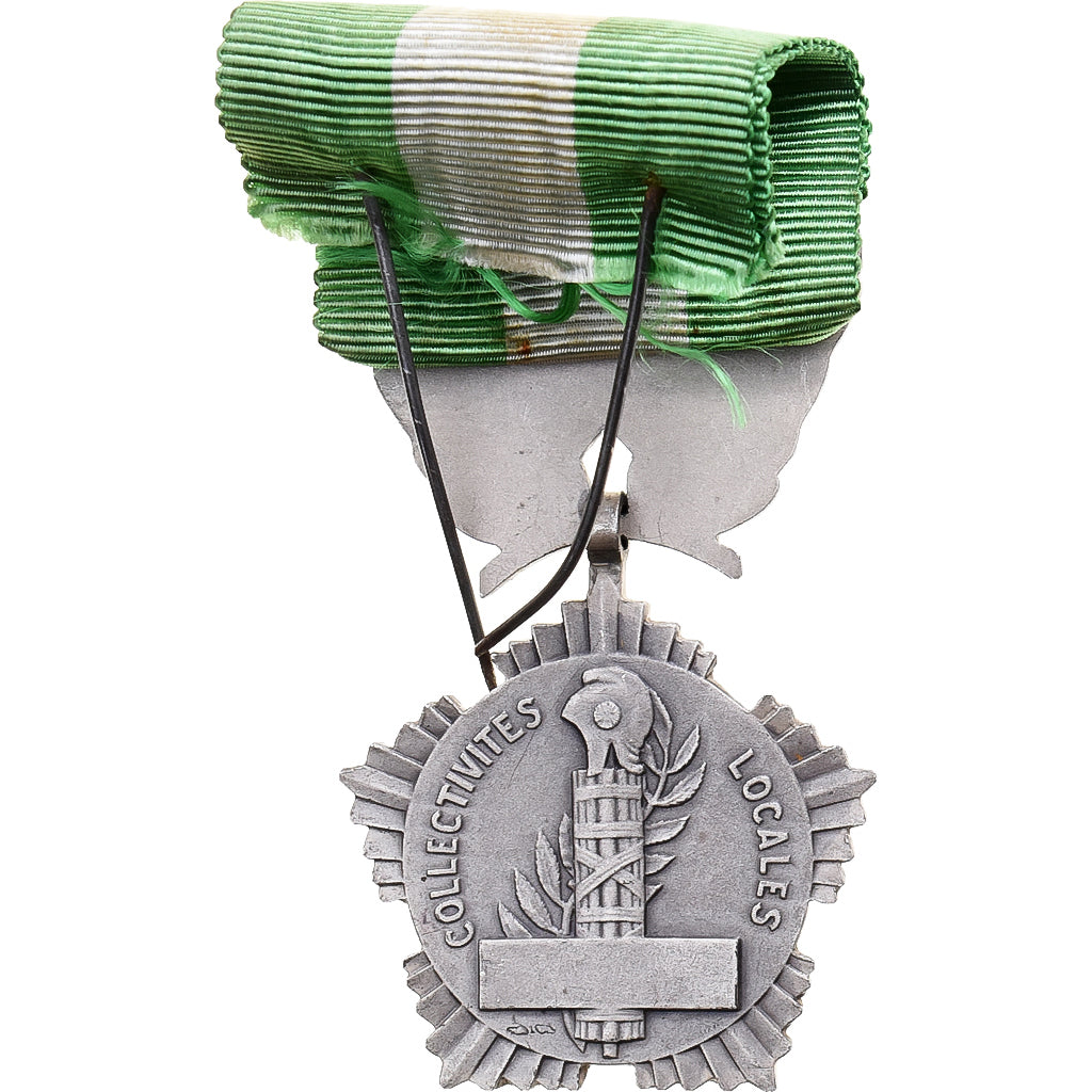 Francja, Collectivités locales, medal, Doskonała jakość, Crouzat, Srebro, 60
