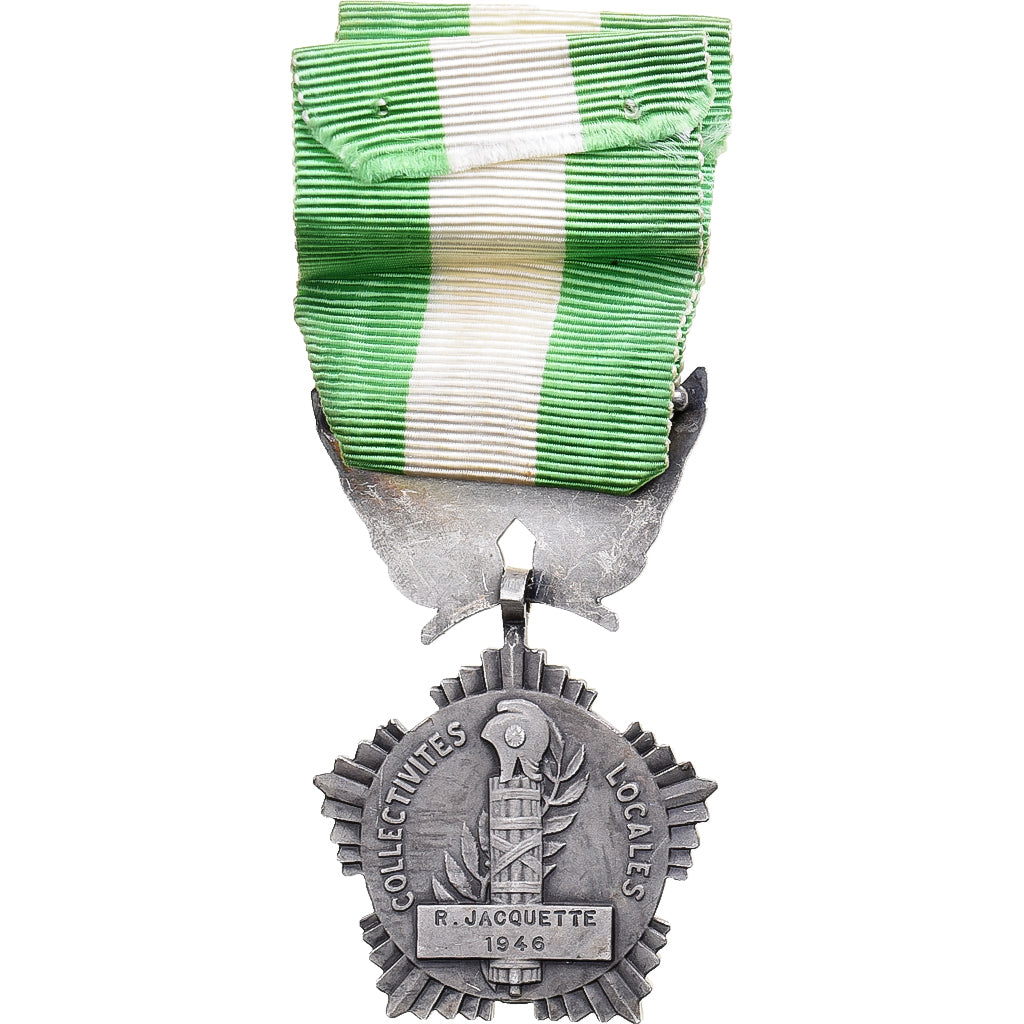 France, Collectivités locales, Médaille, Excellent Quality, Crouzat, Argent