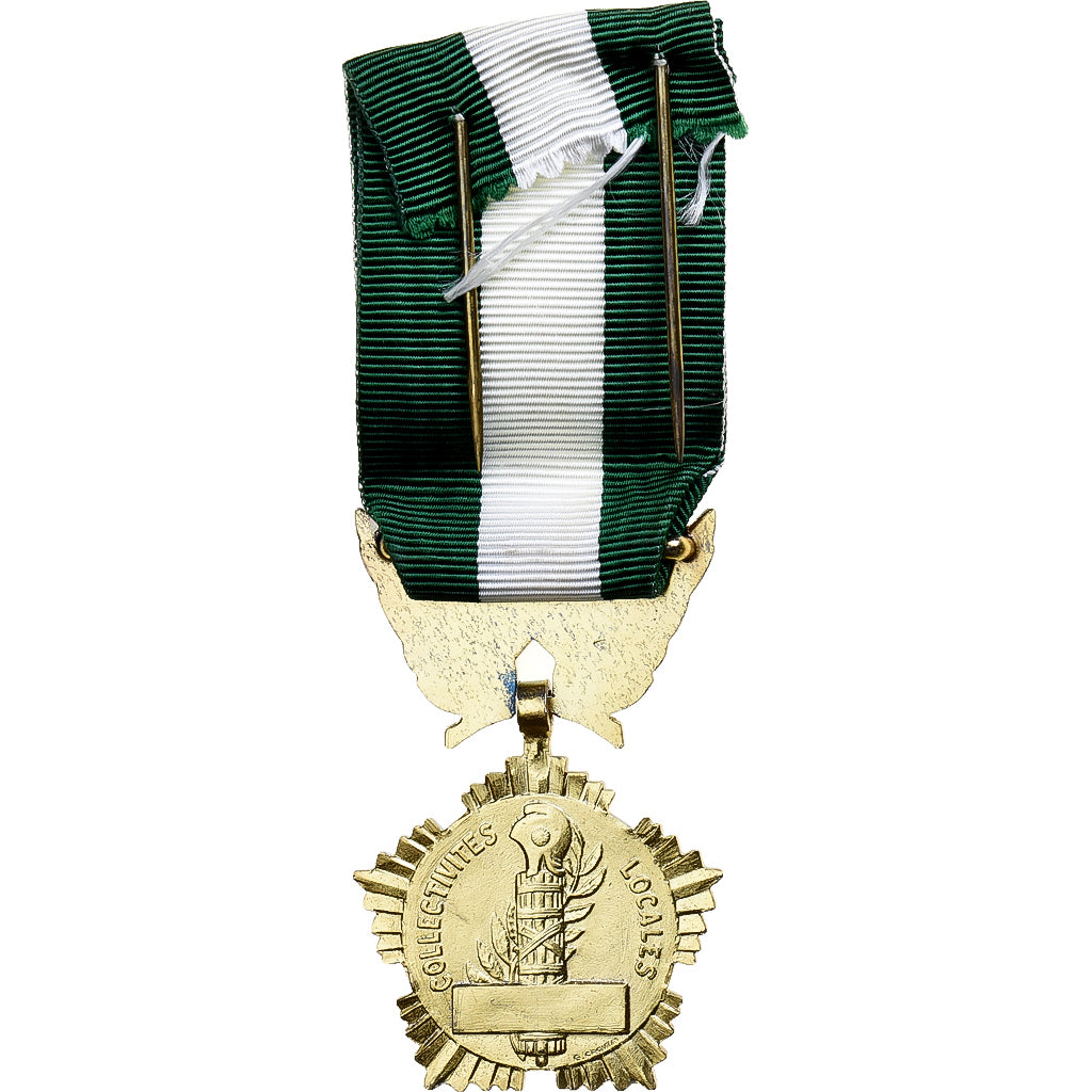 France, Collectivités locales, Médaille, Excellent Quality, Crouzat, Vermeil
