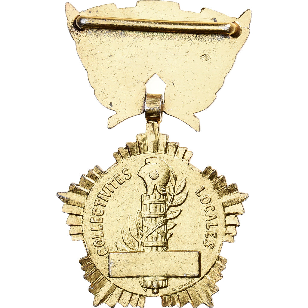 Frankreich, Collectivités locales, Medaille, Very Good Quality, Crouzat