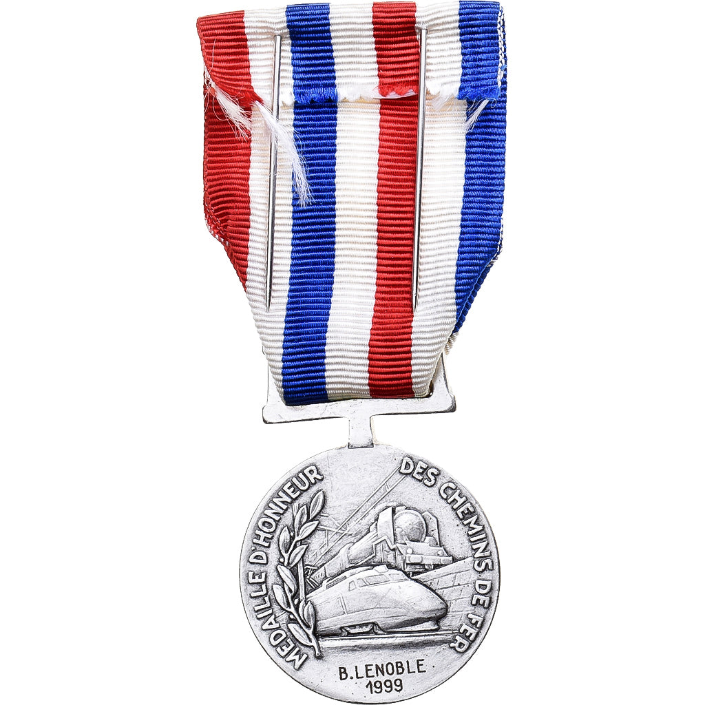 França, Honneur des Chemins de Fer, medalha, 1999, Qualidade Excelente