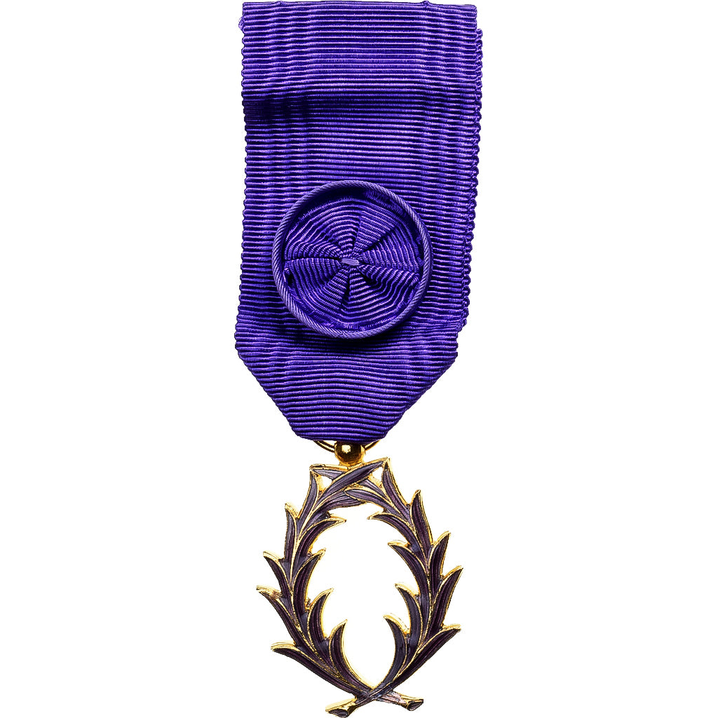 Frankreich, Palmes Académiques Officier, Medaille, Uncirculated, Gilt Bronze