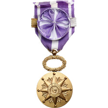 Frankrijk, Etoile Civique, Officier, Medaille, Excellent Quality, Gilt Bronze