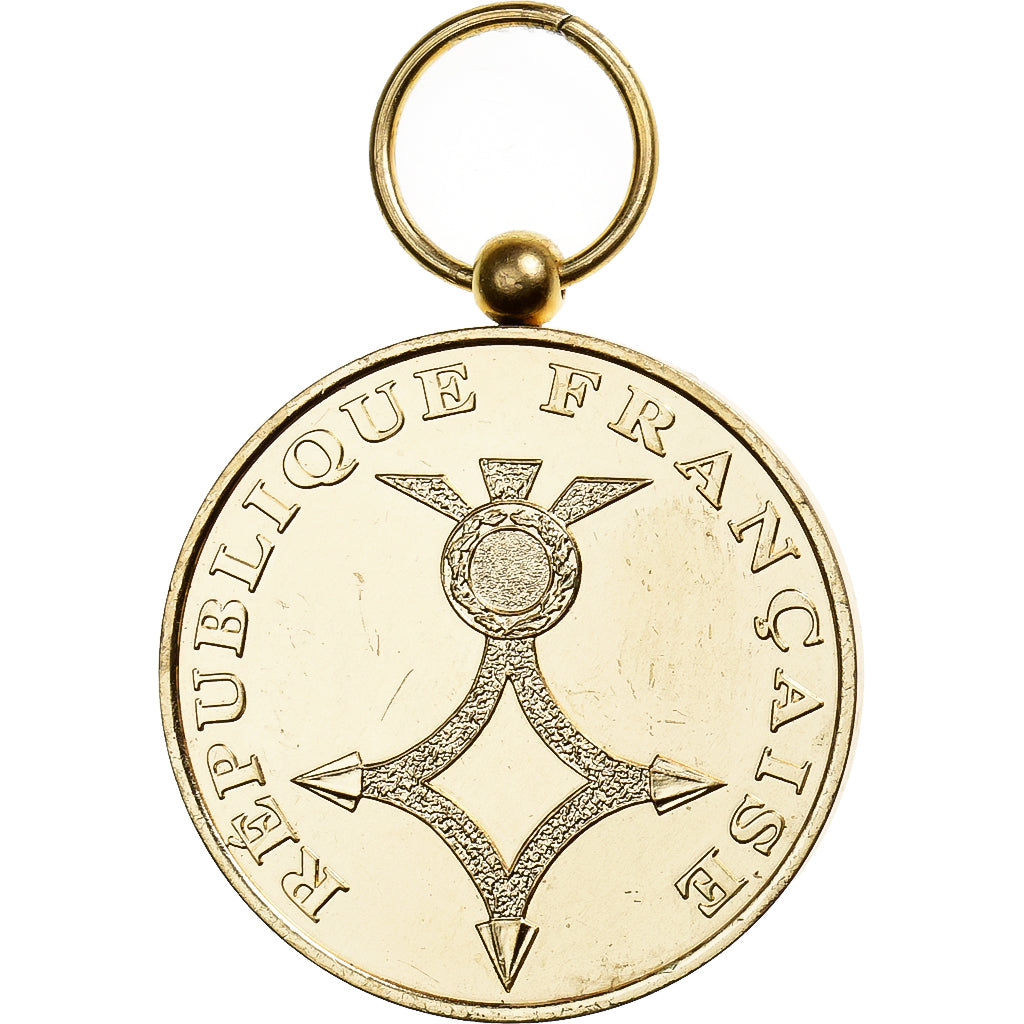 Frankrijk, Commémorative d'Afrique du Nord, Medaille, Excellent Quality, Gilt