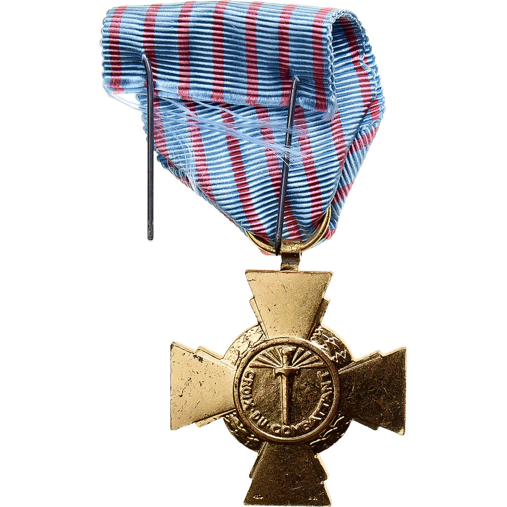 Frankrijk, Croix du Combattant, WAR, Medaille, Excellent Quality, Bronzen, 36
