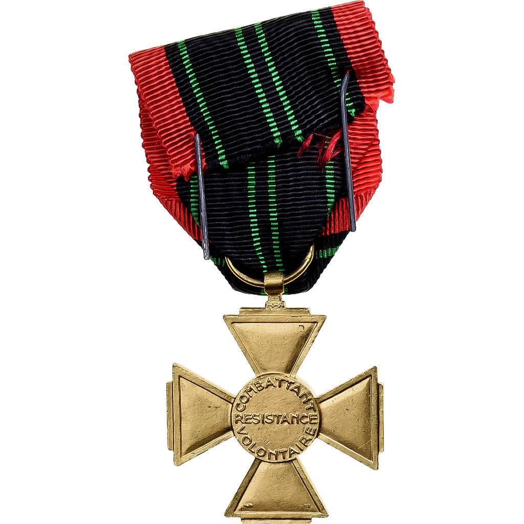 Francja, Croix du Combattant Volontaire de la Résistance, medal, 1939-1945
