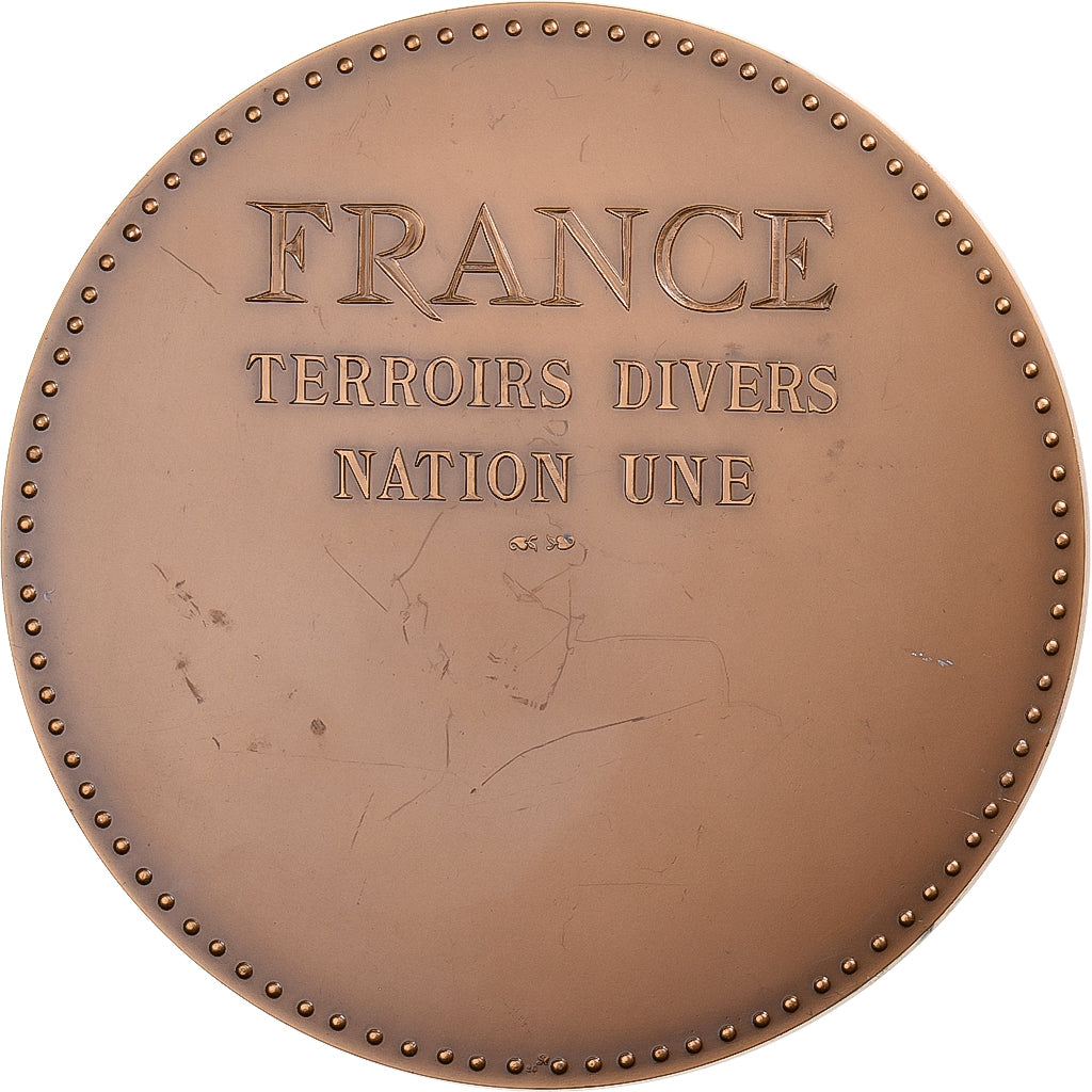 France, Medal, Terroirs Divers, 1982, Bronze, JP. Réthoré, AU(55-58)