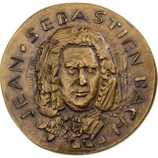 Francia, medaglia, Jean-Sébastien Bach, 1966, Bronzo, Holme, SPL