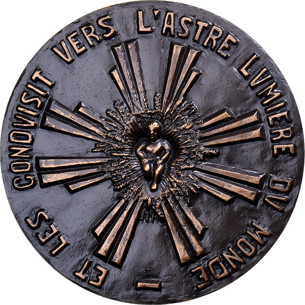 Francia, medaglia, NOEL, 1969, Bronzo, PÉLABON Henri, SPL