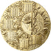 Francia, medaglia, Médaille de Table , Calendrier, 1976, Bronzo, Lecuyer, SPL