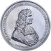France, Medal, Jean-Baptiste Colbert, 300 ans de la mort de Colbert, 1983, Tin