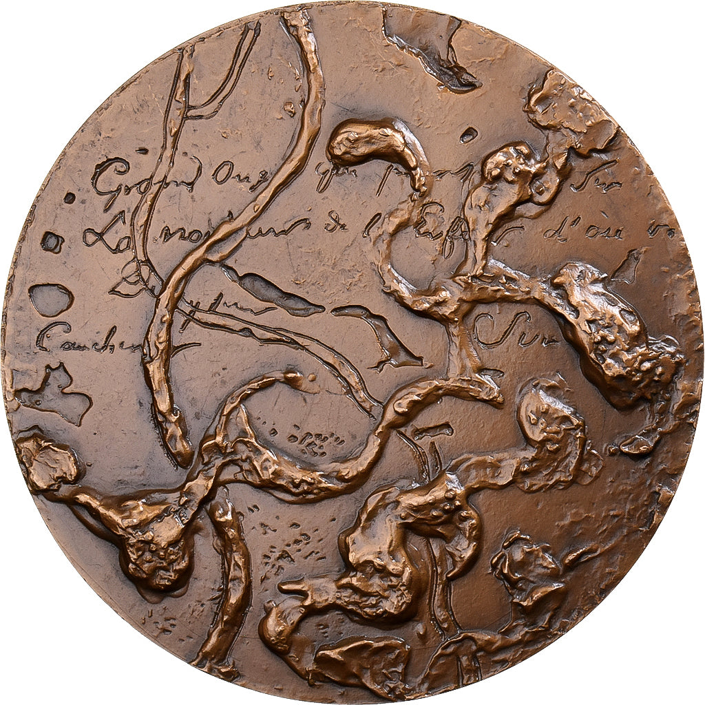 Francia, medaglia, Baudelaire, 1967, Bronzo, Couturier, SPL