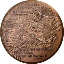 France, Medal, Centenaire de la Commune de Paris, Victor Hugo, 1972, Bronze