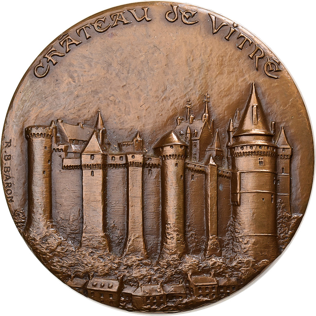 Francia, medaglia, Château de Vitré, 1966, Bronzo, Baron, SPL