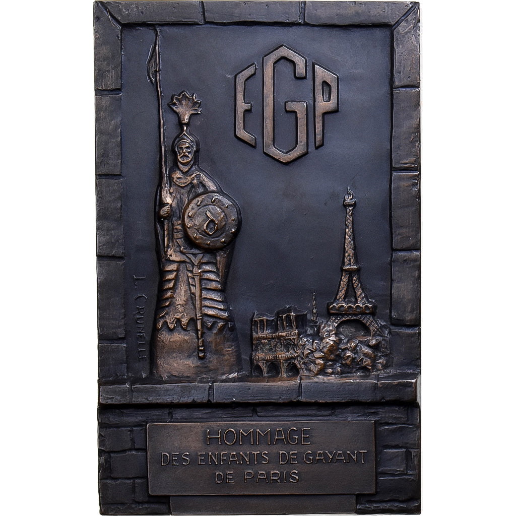 Frankreich, Medaille, Douai, Hommage des Enfants de Gayant deParis, 1967
