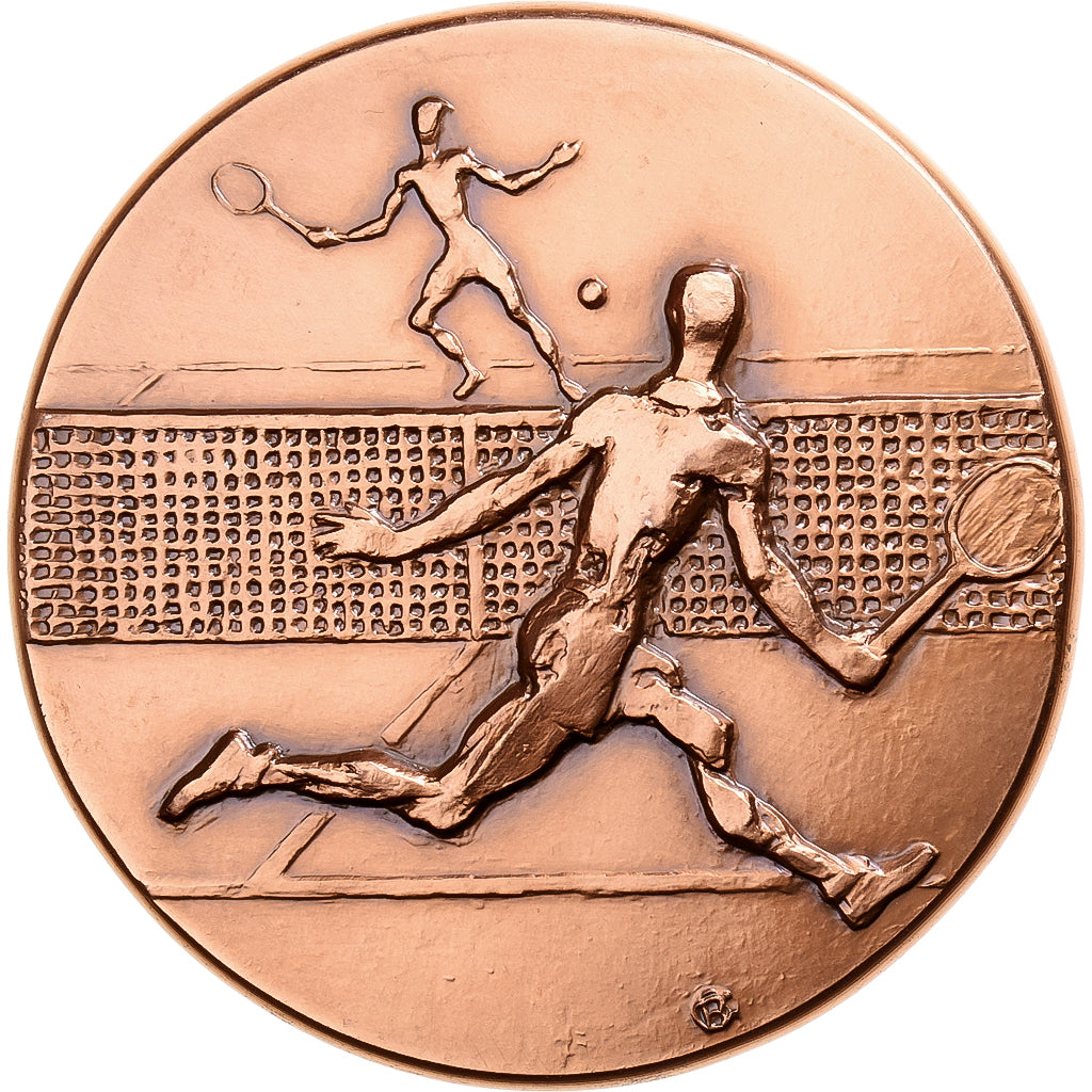 França, medalha, Sport, Tennis, 1978, Cuivre, Monnaie de Paris, MS(63)