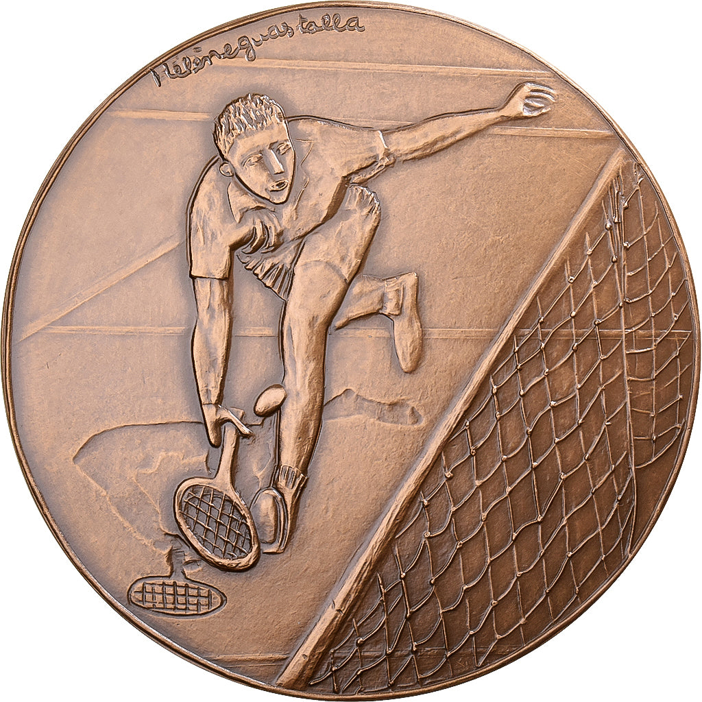 Francia, medaglia, Sport, Tennis, 1978, MDP, Bronzo, Hélène Guastalla, FDC