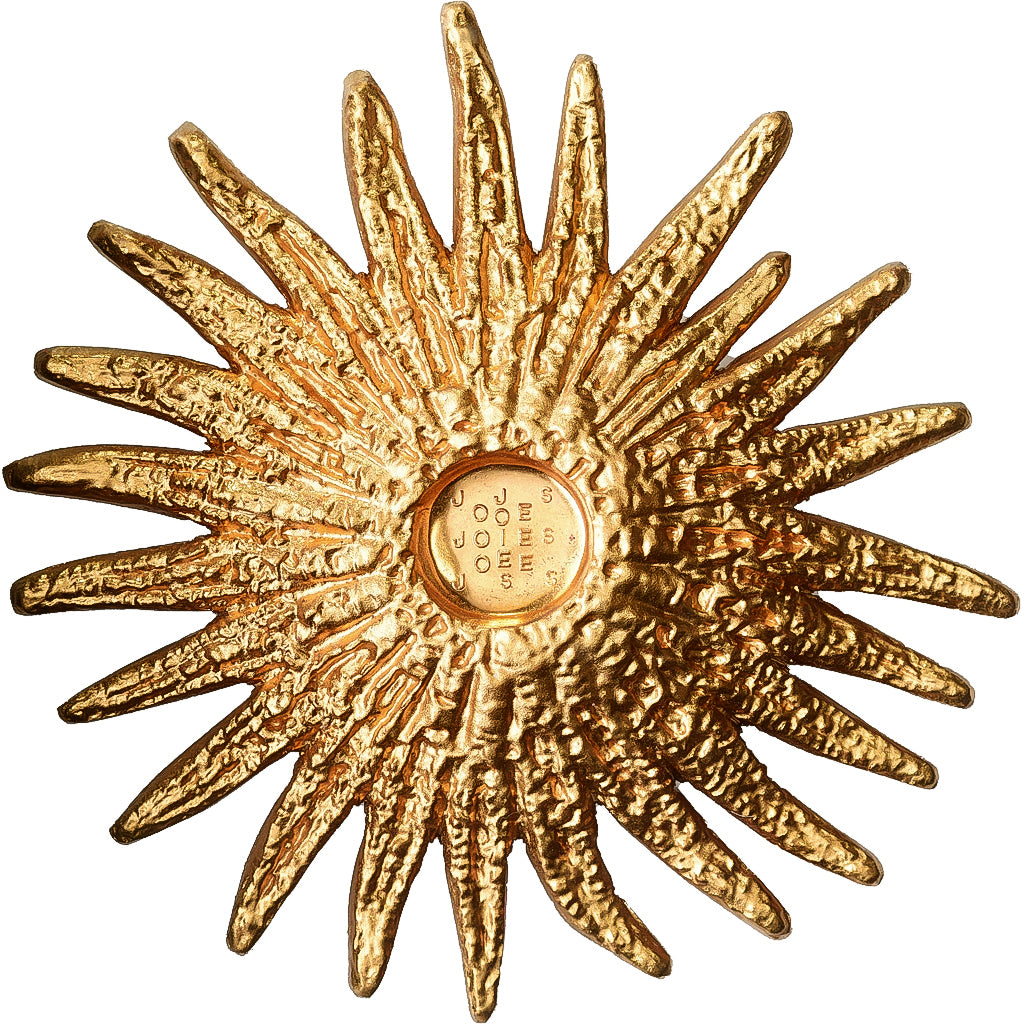 France, Medal, Voeux de Nouvelle Année, Etoile, Gilt Bronze, MDP, AU(55-58)