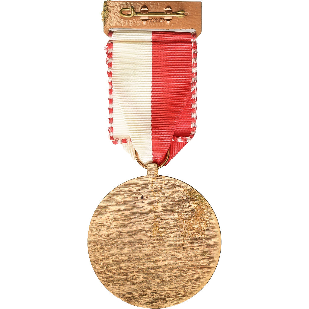 Francja, Journée du Timbre, medal, 1976, Doskonała jakość, Brązowy, 45