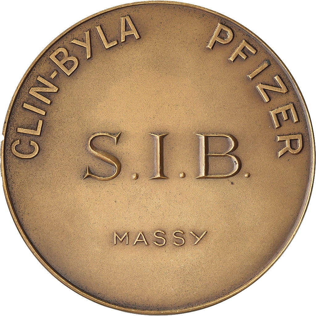 Francia, medaglia, Laboratoire Clin-Byla Pfizer, Bronzo, SPL-