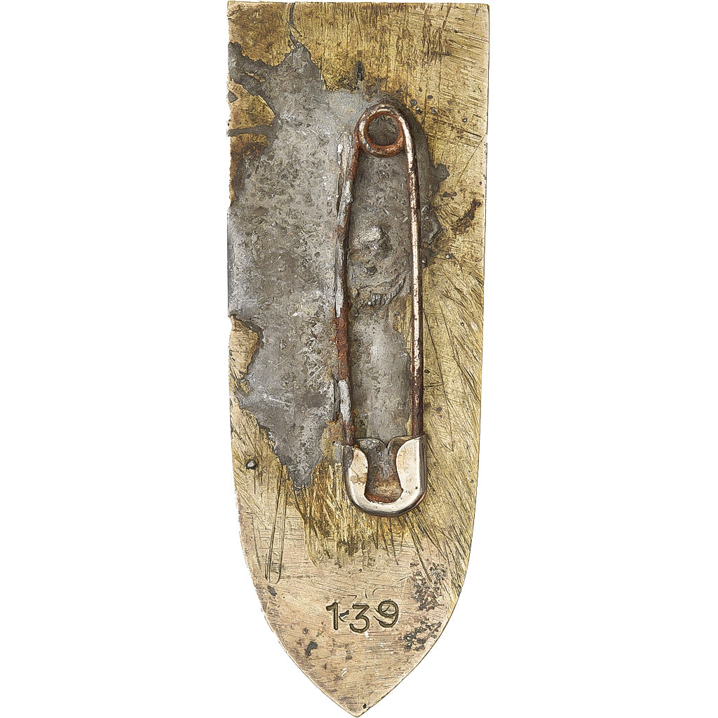 França, Broche, 501ème Régiment de Chars de Combat, Métal, EF(40-45)