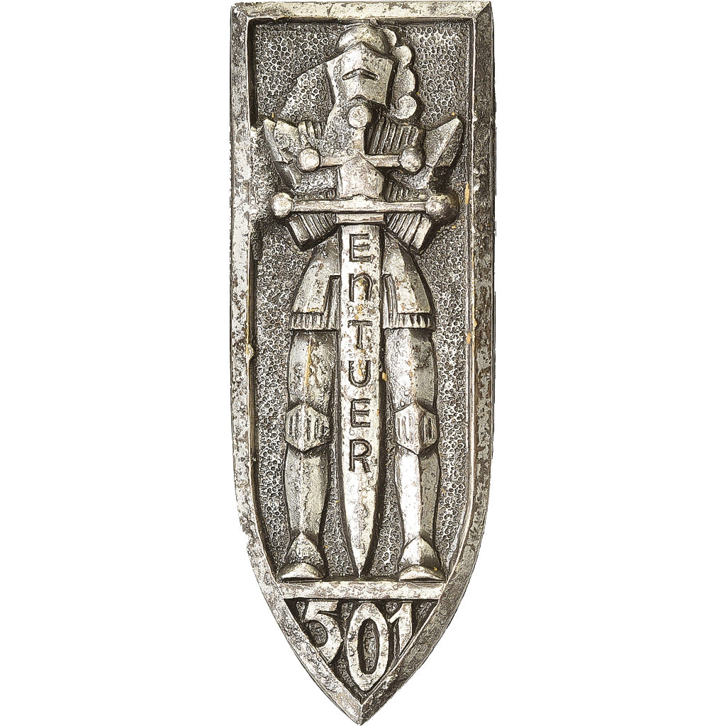Francia, Broche, 501ème Régiment de Chars de Combat, Métal, BB