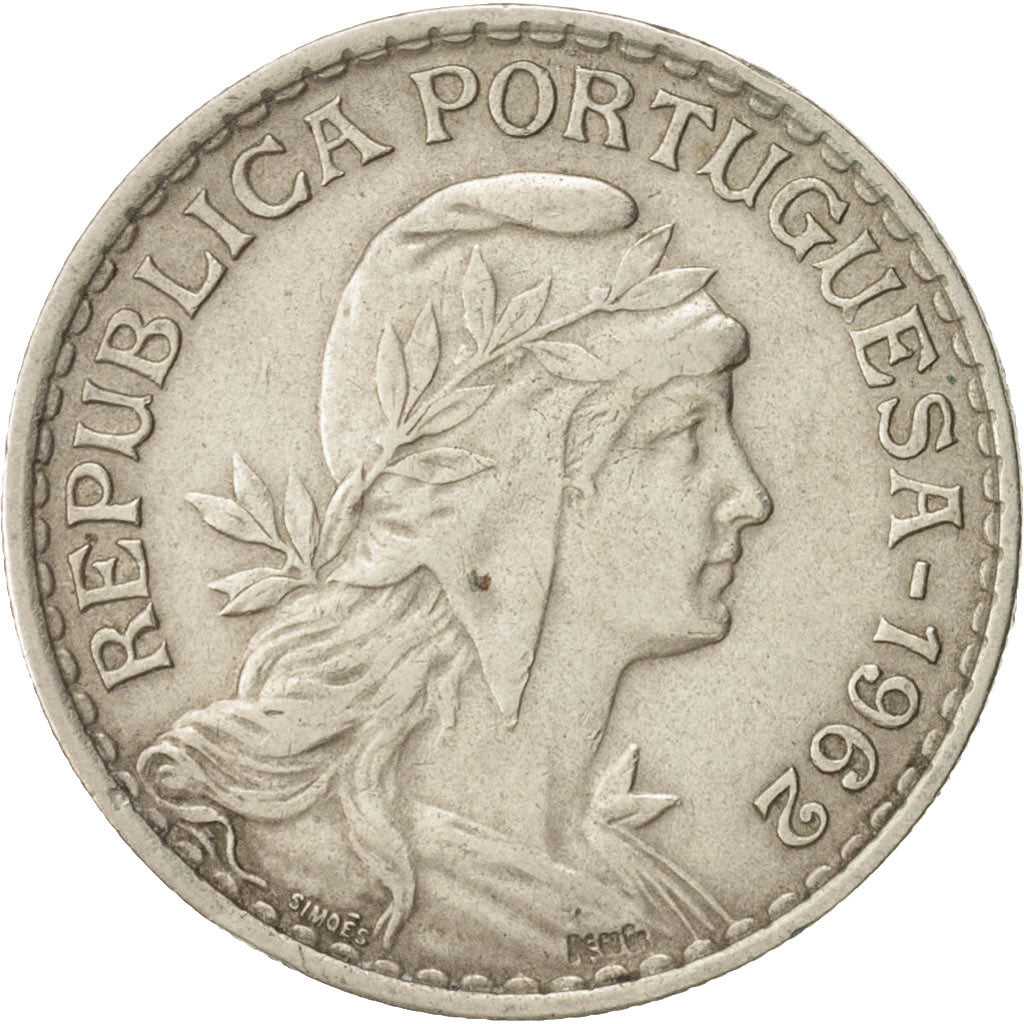 Coin, Portugal, Escudo, 1962, AU(50-53), Copper-nickel, KM:578