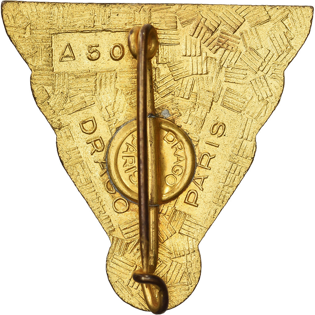 França, Insigne, Base Aérienne 727, Métal, Emaillée, AU(55-58)