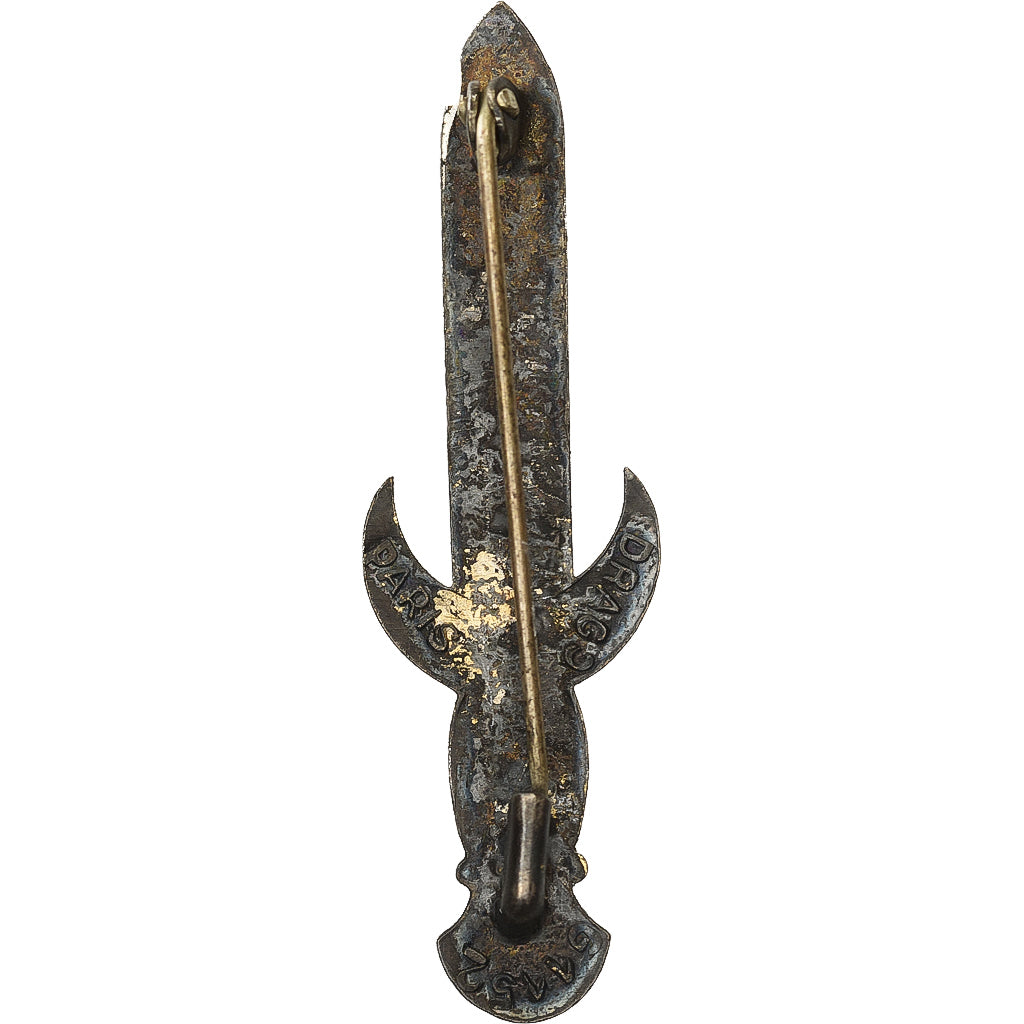 França, Insigne, 11ème Division de Fer, Métal, EF(40-45)
