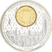 Bélgica, medalla, Monnaies européennes, 2002, Copper Plated Silver, SC+