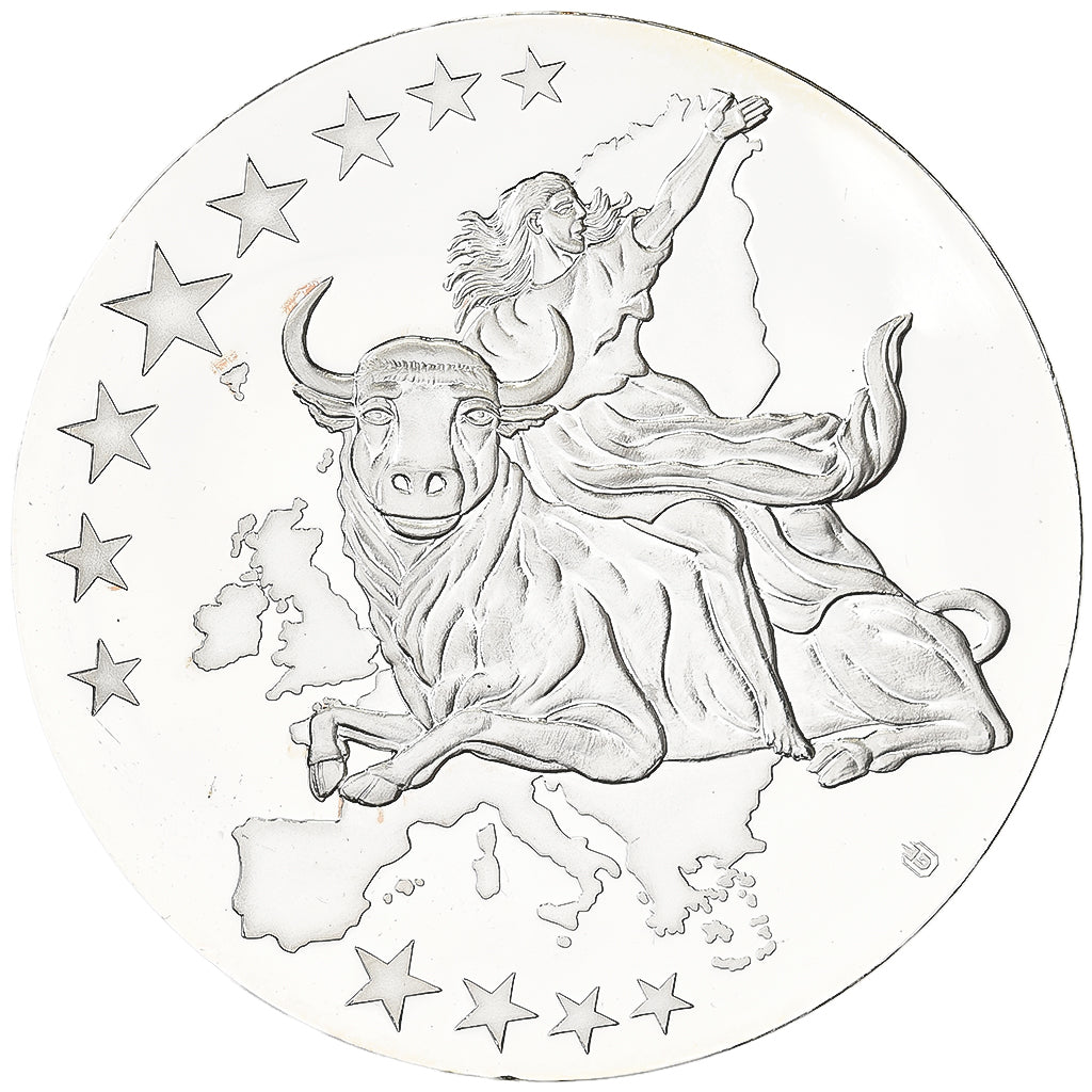 Austria, Medal, Monnaies européennes, 2002, Copper Plated Silver, MS(64)