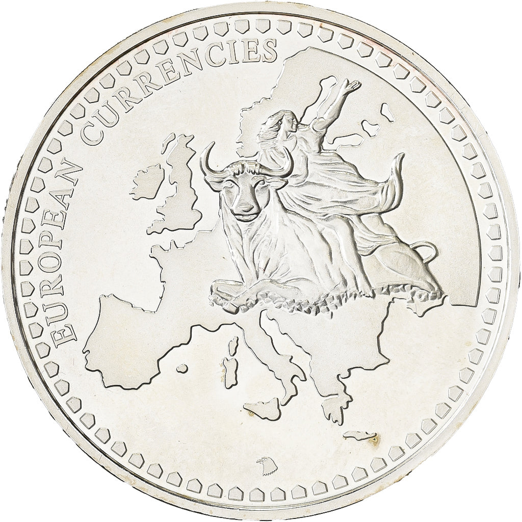 Vatican, Medal, European Currencies, Copper-nickel, AU(55-58)