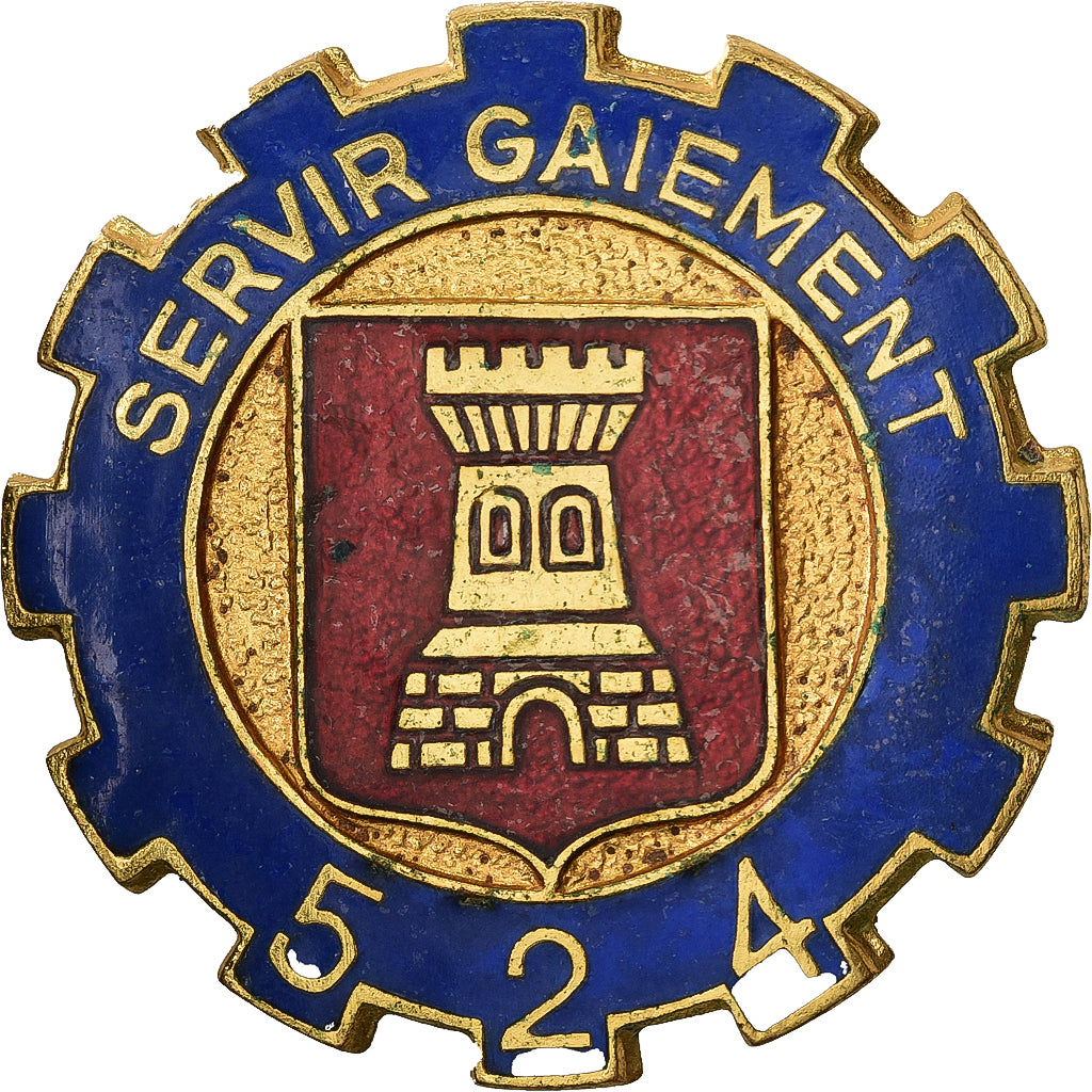 Frankreich, 524ème Groupe de Transport, WAR, Broche, Very Good Quality, Métal