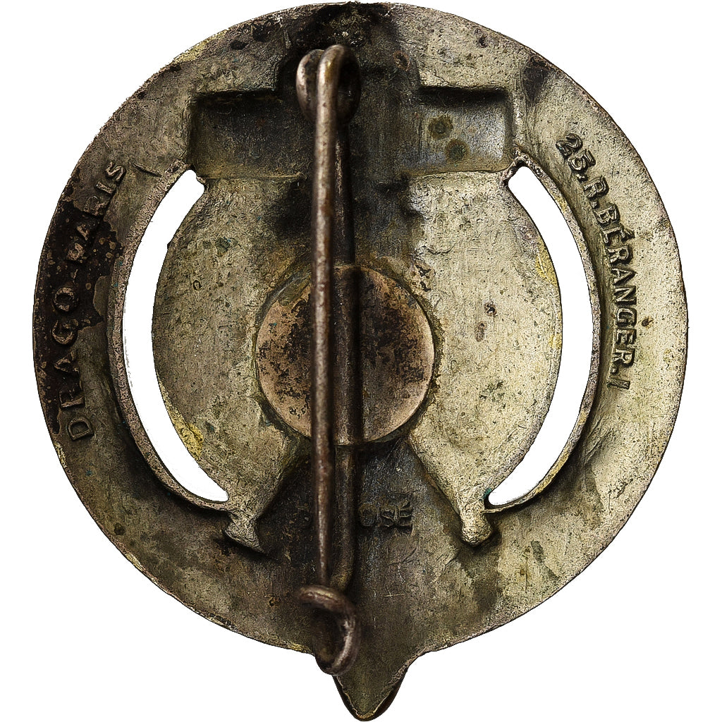 França, 1er Régiment d'Infanterie Coloniale, WAR, Broche, Qualidade Muito Boa