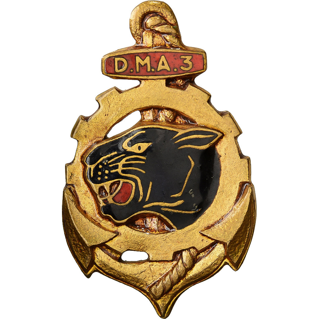 Frankrijk, 3ème Détachement Motorisé Autonome, Military, Broche, Heel goede