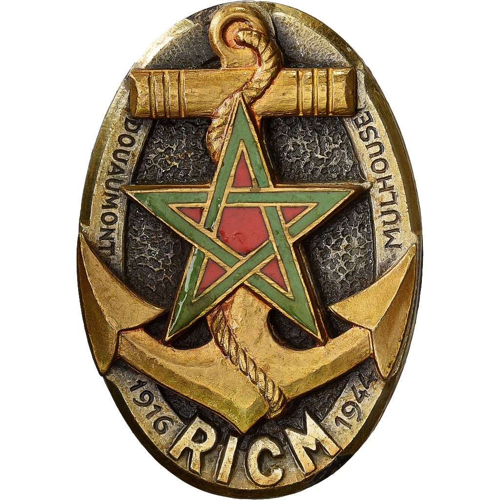 Francia, Régiment d'Infanterie Chars de Marine, Military, Broche, Ottima