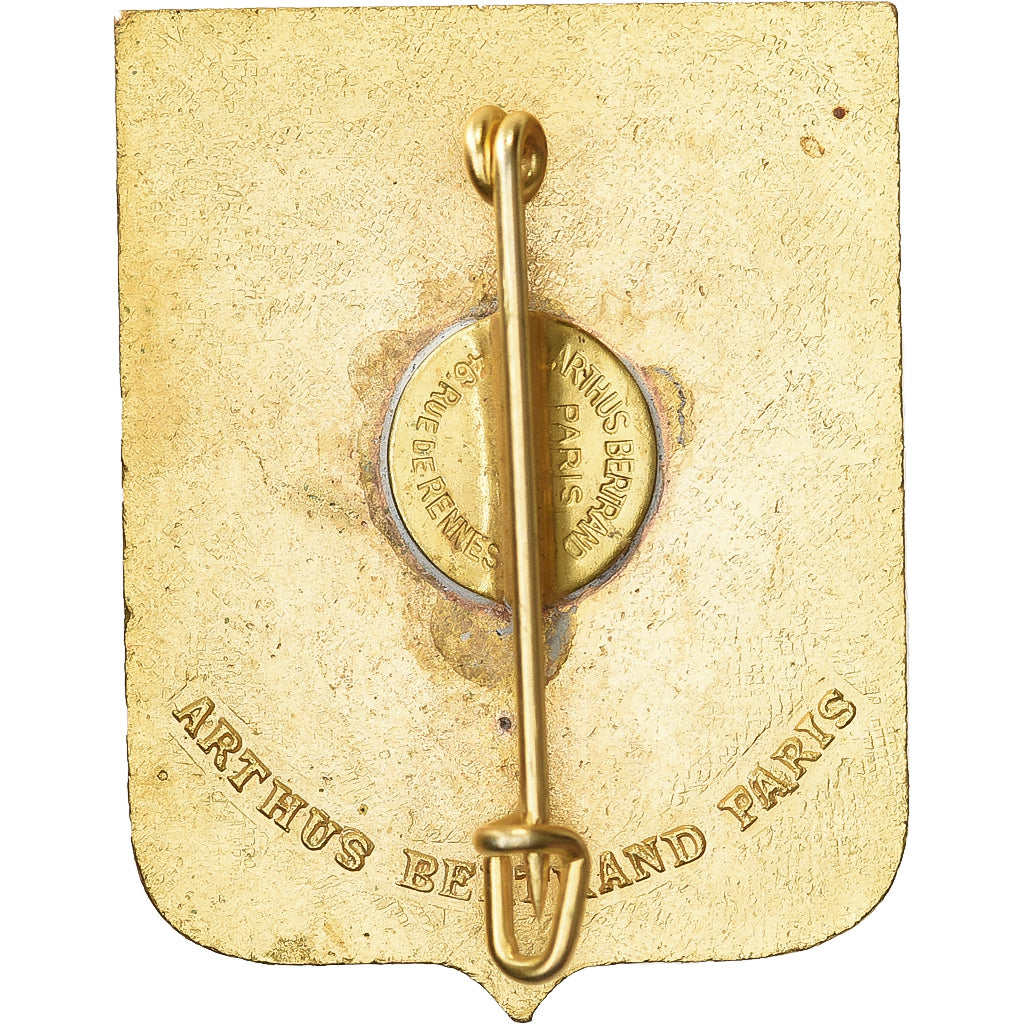 França, Insigne, Commando de Montfort, Métal, Emaillée, AU(55-58)