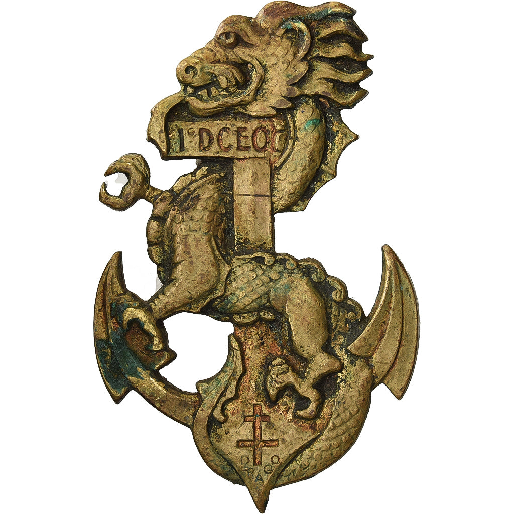 Francja, 1ère Division Coloniale d'Extrême Orient, Military, Broche, Bardzo