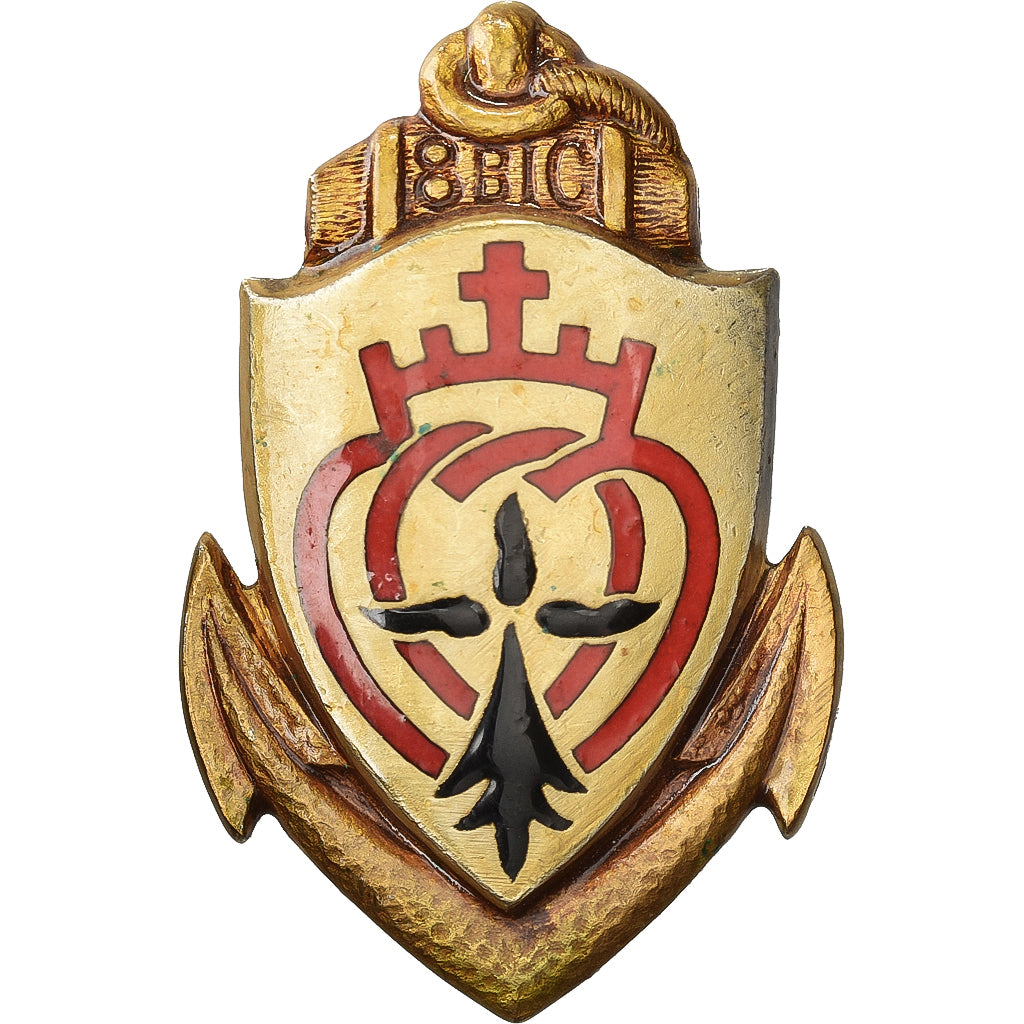 Francja, 8ème Bataillon d'Infanterie Coloniale, Military, Broche, Bardzo dobra