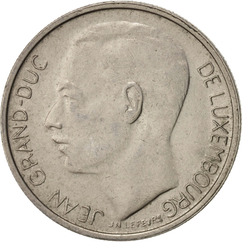 Coin, Luxembourg, Jean, Franc, 1970, EF(40-45), Copper-nickel, KM:55